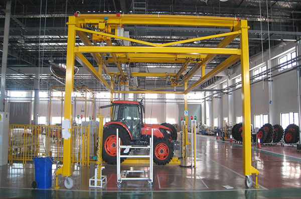 久保田采购苏州鼎程电动单梁起重机